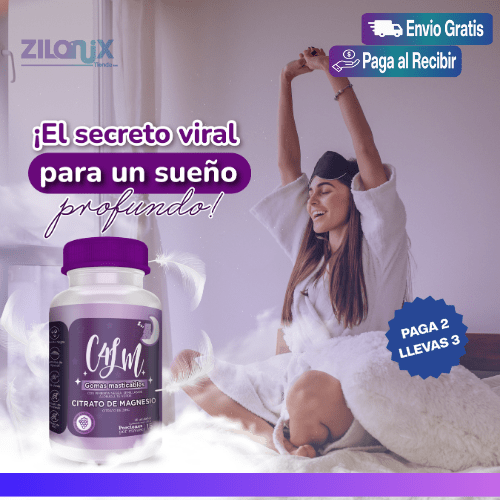 🌙🌙CALM🌙🌙 Di Adiós al Insomnio y a las Noches en Vela - ZILONIX COLOMBIA