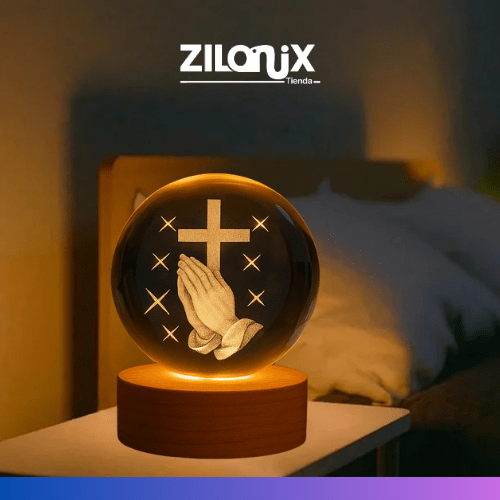 Lampara Esfera 3D - ZILONIX COLOMBIA