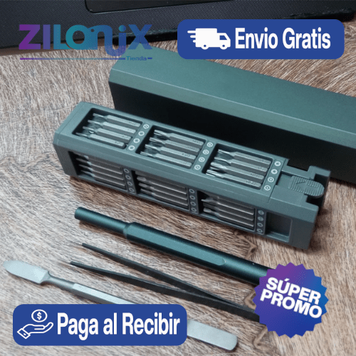 MAGNETIX™ | Kit de Destornilladores de Precisión Imantados - ZILONIX COLOMBIA