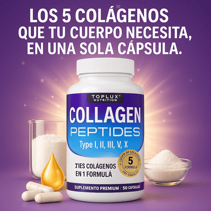 💜COLLAGENO PEPTIDOS💜💜 Todos los tipos de colágeno en una sola cápsula — piel, cabello y articulaciones renovadas