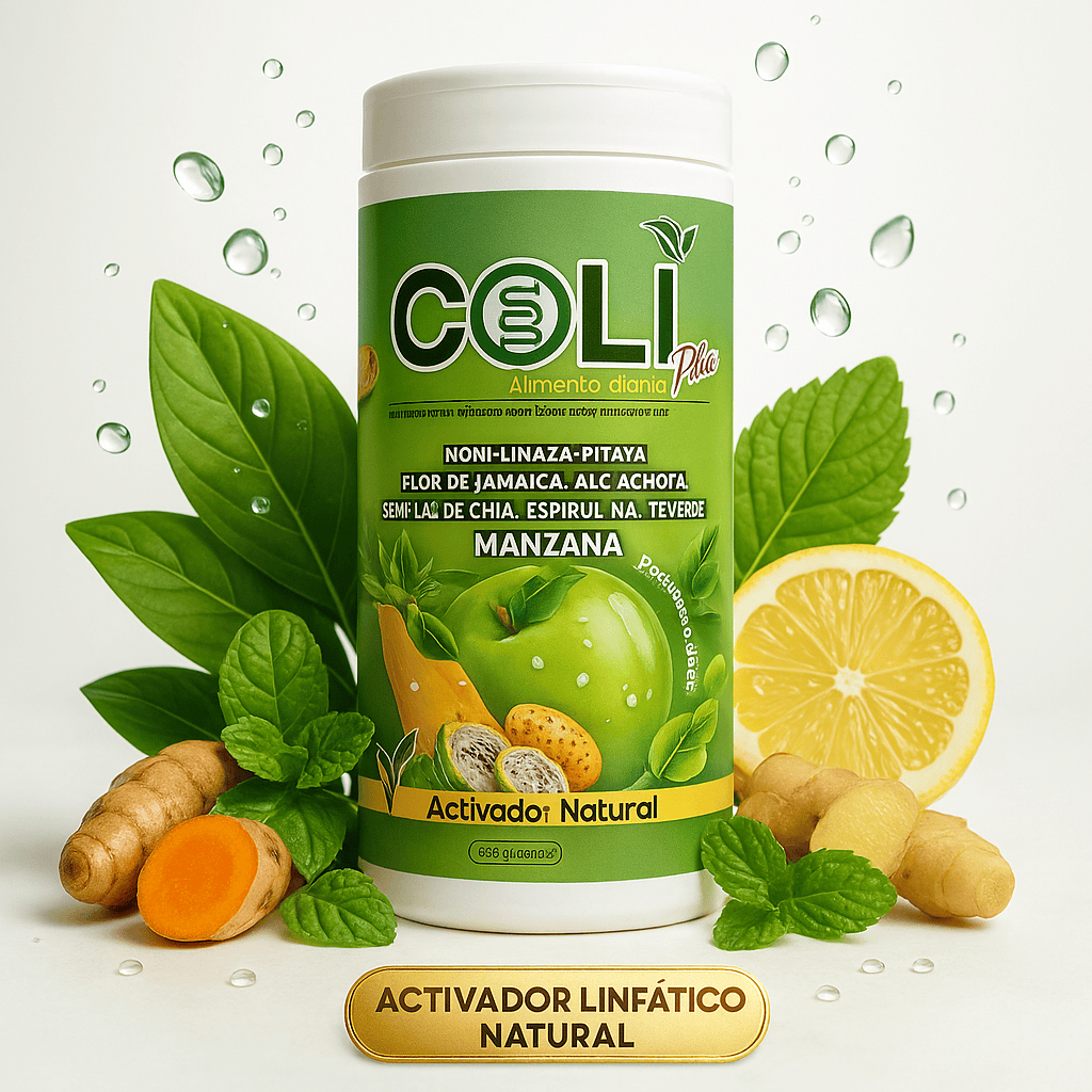 🌿Coliplus 🌿Elimina líquidos retenidos y Activa tu sistema linfático desde adentro