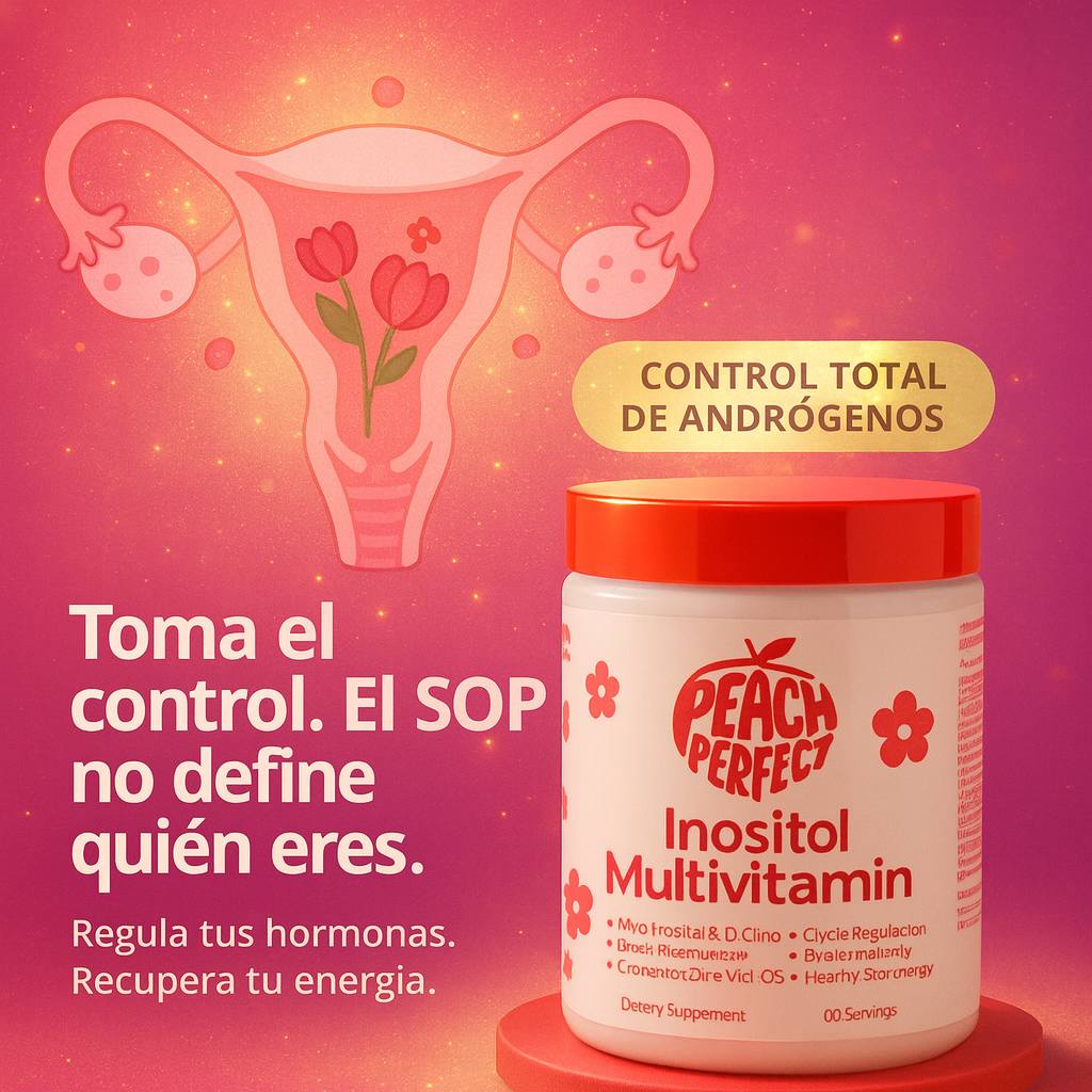 🌷INOSITOL🌷 Di Adiós al Vello Facial y al Descontrol Hormonal del SOP