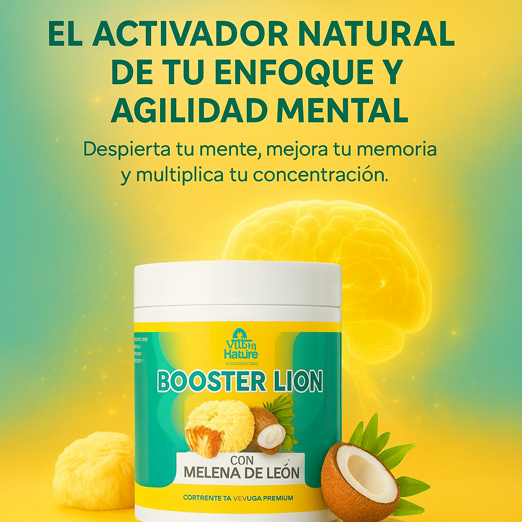 Melena de leon | Activa Tu Mente, Mejora Tu Concentración y Piensa Más Rápido