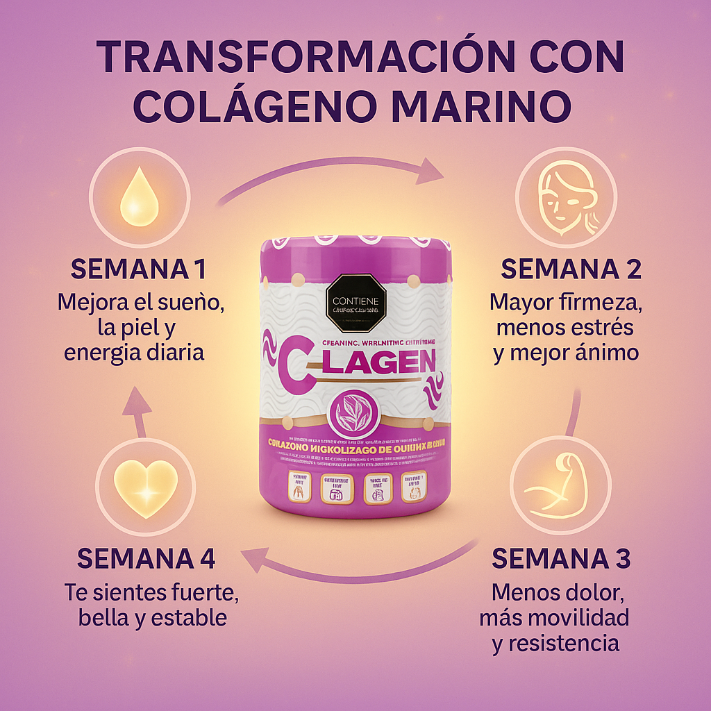 💜C-LAGEN💜 Recupera tu Energía, tu Piel, tu Calma   y tu vida