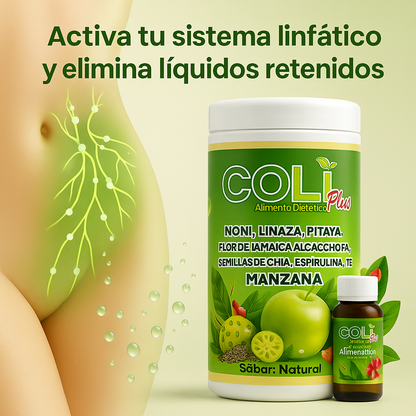 🌿Coliplus 🌿Elimina líquidos retenidos y Activa tu sistema linfático desde adentro