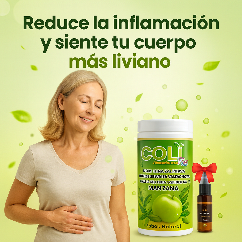 🌿Coliplus 🌿Elimina líquidos retenidos y Activa tu sistema linfático desde adentro