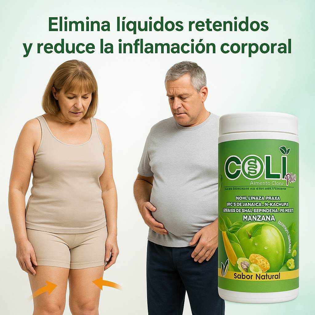 🌿Coliplus 🌿Elimina líquidos retenidos y Activa tu sistema linfático desde adentro