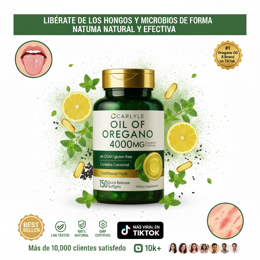 🌿ACEITE DE OREGANO 🌿  Refuerza tus defensas y despídete de las infecciones internas