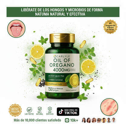 🌿ACEITE DE OREGANO 🌿  Refuerza tus defensas y despídete de las infecciones internas