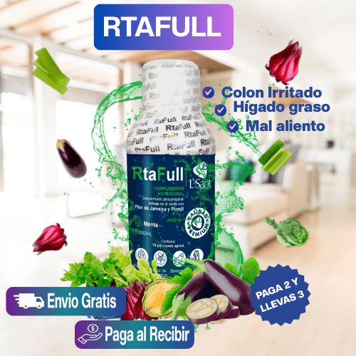 RtaFull | Di Adiós al Hígado Graso, Colon Irritado y Mal Aliento