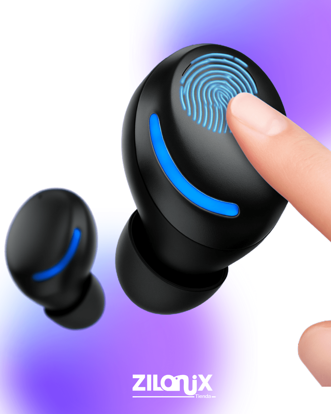 AUDIFONOS BLUETOOTH CON POWER BANK F9 - NEGROS - ZILONIX COLOMBIA