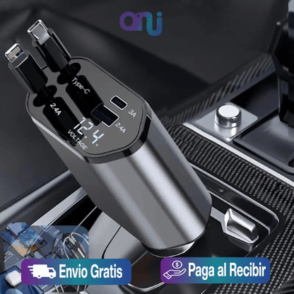 Cargador Retractil |Basta de los Cables Enredados y Baterías Agotadas - ZILONIX COLOMBIA