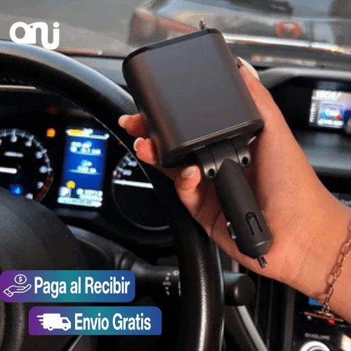 Cargador Retractil |Basta de los Cables Enredados y Baterías Agotadas - ZILONIX COLOMBIA