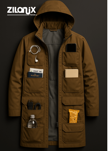 ChaquetaMaleta™ | La Chaqueta que Lleva Todo por Ti - ZILONIX COLOMBIA