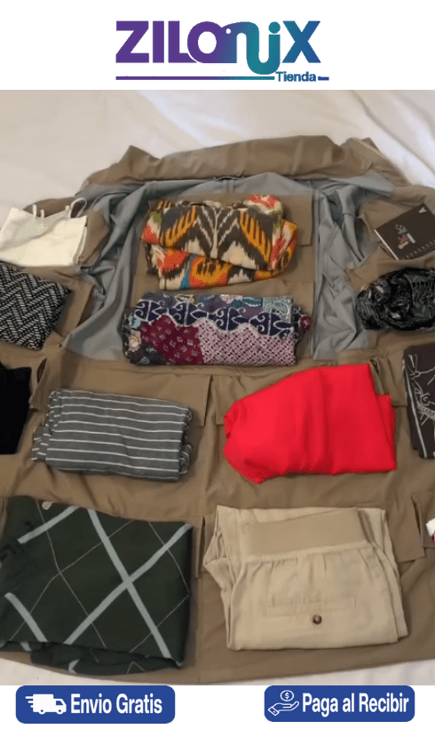 ChaquetaMaleta™ | La Chaqueta que Lleva Todo por Ti - ZILONIX COLOMBIA