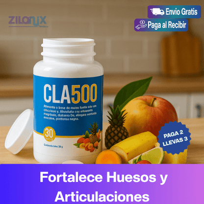 🧡 CLA500™ – Vitalidad y Bienestar Desde el Primer Día - ZILONIX COLOMBIA