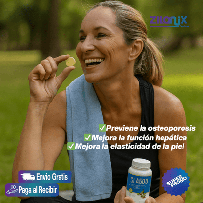 🧡 CLA500™ – Vitalidad y Bienestar Desde el Primer Día - ZILONIX COLOMBIA