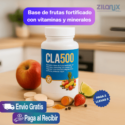 🧡 CLA500™ – Vitalidad y Bienestar Desde el Primer Día - ZILONIX COLOMBIA