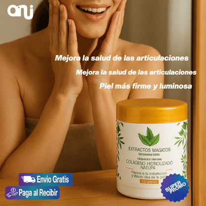 COLAGENO HIDROLIZADO ALTA ABSORCIÓN | Descubre el secreto para una piel firme y joven desde adentro - ZILONIX COLOMBIA