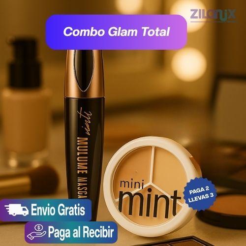 Combo Glam Total|Pestañas de impacto + Piel impecable Lleva la Pestañina 4D y Base de alta cobertura - ZILONIX COLOMBIA