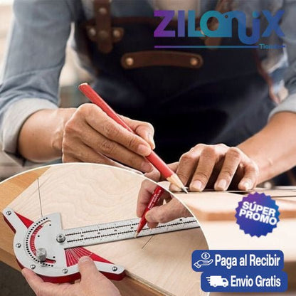 Escuadra de Precisión | ¡Cortes Perfectos en Todo Momento! - ZILONIX COLOMBIA