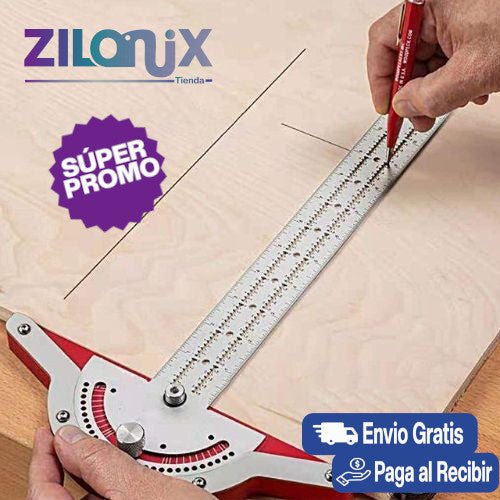 Escuadra de Precisión | ¡Cortes Perfectos en Todo Momento! - ZILONIX COLOMBIA