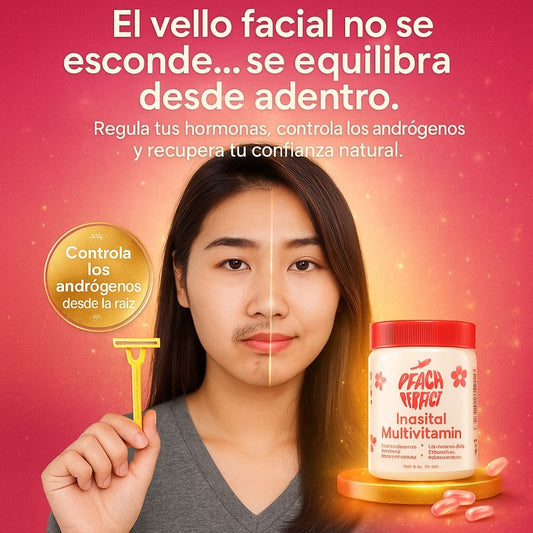 🌷INOSITOL🌷 Di Adiós al Vello Facial y al Descontrol Hormonal del SOP