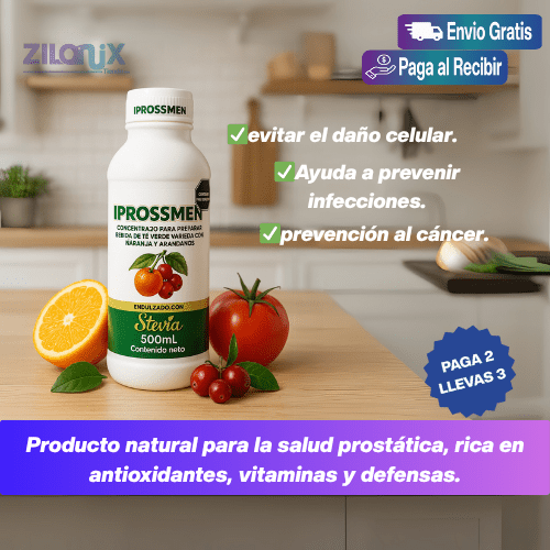 💚 IPROSSMEN 💚 Adios al malestar prostático y Protege tu próstata de forma natural - ZILONIX COLOMBIA