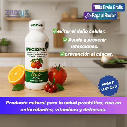 💚 IPROSSMEN 💚 Adios al malestar prostático y Protege tu próstata de forma natural - ZILONIX COLOMBIA