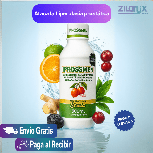 💚 IPROSSMEN 💚 Adios al malestar prostático y Protege tu próstata de forma natural - ZILONIX COLOMBIA