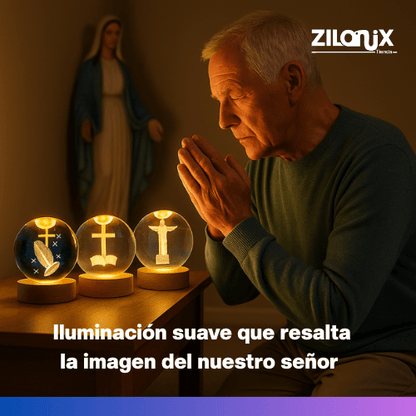 Lampara Esfera 3D - ZILONIX COLOMBIA