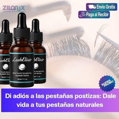 Lash Elixir| Tus Pestañas Merecen Respirar: Di Adiós a las Postizas y Haz que Crezcan de Verdad - ZILONIX COLOMBIA