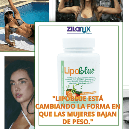 🌿LIPOBLUE🌿🌿 Di Adiós a los Kilos de Más de Forma Natural y Sencilla - ZILONIX COLOMBIA