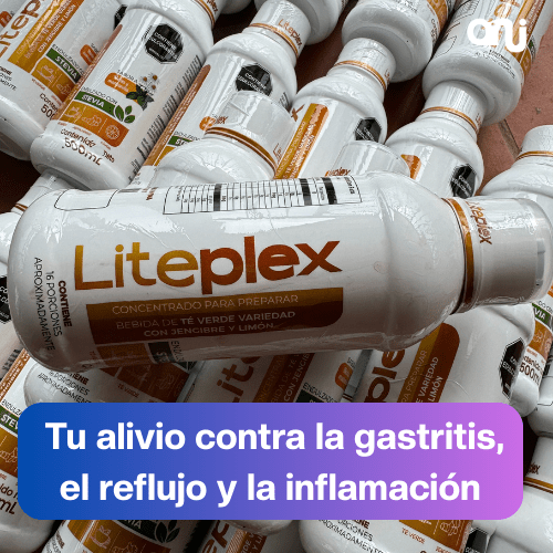 🥤LITEPLEX 🥤 Adiós a la Gastritis y Malestares Estomacales - ZILONIX COLOMBIA