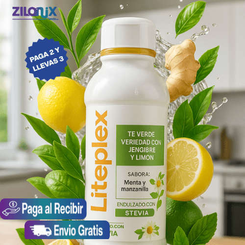 🥤LITEPLEX 🥤 Adiós a la Gastritis y Malestares Estomacales - ZILONIX COLOMBIA