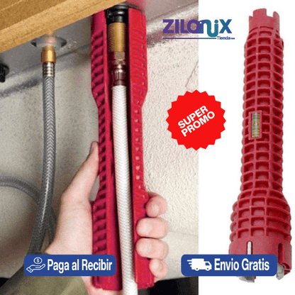 Llave Maestra 360™ | Repara Grifos y Drenajes más Fácil que Nunca - ZILONIX COLOMBIA