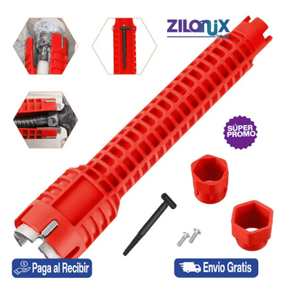 Llave Maestra 360™ | Repara Grifos y Drenajes más Fácil que Nunca - ZILONIX COLOMBIA