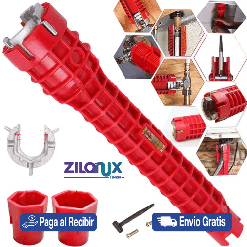 Llave Maestra 360™ | Repara Grifos y Drenajes más Fácil que Nunca - ZILONIX COLOMBIA