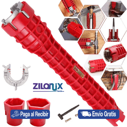 Llave Maestra 360™ | Repara Grifos y Drenajes más Fácil que Nunca - ZILONIX COLOMBIA