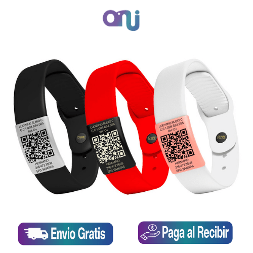 Manilla de identifiacion QR - ZILONIX COLOMBIA