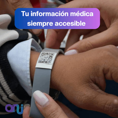 Manilla de identifiacion QR - ZILONIX COLOMBIA