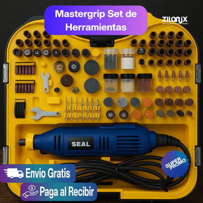 MasterGrip 249 piezas |Descubre el poder y precisión ,todo lo que necesitas en un solo estuche - ZILONIX COLOMBIA