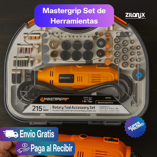 MasterGrip|Descubre el poder y precisión ,todo lo que necesitas en un solo estuche - ZILONIX COLOMBIA