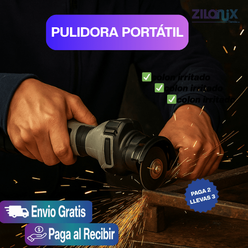 PULIDORA PORTATIL ,Tu Nueva Pulidora Inalámbrica Todo Terreno 🚀 - ZILONIX COLOMBIA