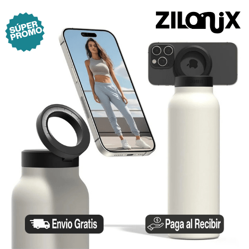 Termo Magnetico |🔥 La botella que transforma tu rutina diaria - ZILONIX COLOMBIA