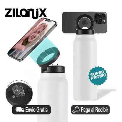 Termo Magnetico |🔥 La botella que transforma tu rutina diaria - ZILONIX COLOMBIA