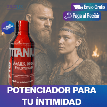 🔥 TITANIUM🔥 Despierta Tu Potencial Masculina - ZILONIX COLOMBIA