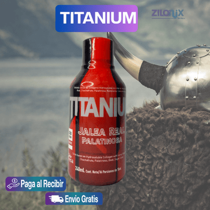 🔥 TITANIUM🔥 Despierta Tu Potencial Masculina - ZILONIX COLOMBIA