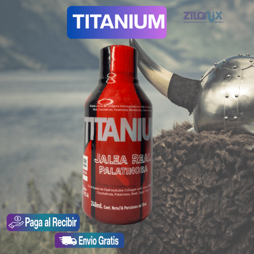 🔥 TITANIUM🔥 Despierta Tu Potencial Masculina - ZILONIX COLOMBIA